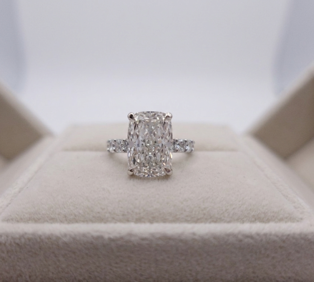The Grandeur Collection: 7.03ct Elongated Cushion Masterpiece